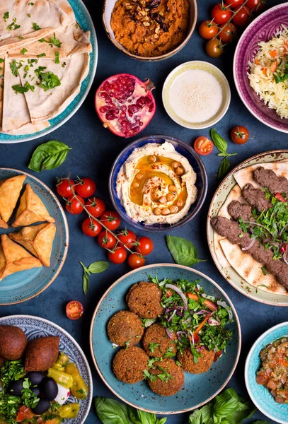 Arabskie Potrawy Meze — Zdjęcie stockowe
