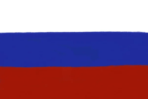 Flag Russia Russian Federation — Stockfoto