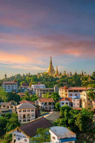 Shwedagon Pagoda Yangon City Myanmar — Zdjęcie stockowe