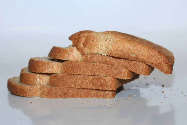 Plátky Celozrnného Nebo Celozrnného Chleba — Stock fotografie