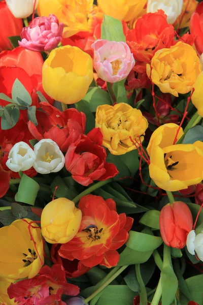 Tulip Bouquet Close — Stock Photo, Image