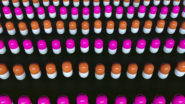 Medical Pills Close — Stock Photo, Image