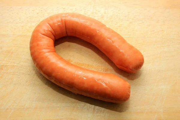 Traditional Dutch Smoked Sausage — Stock Photo, Image