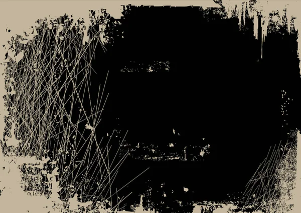 Planche Découpée Noir Illustration Vectorielle Colorée — Image vectorielle