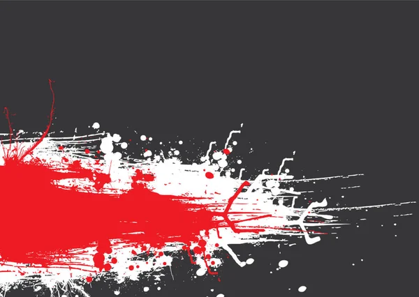 Чорнило Червоний Дреґ Барвисті Векторні Ілюстрації — стоковий вектор