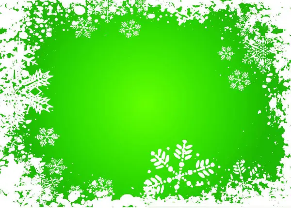 Invierno Copo Nieve Vector Colorido Ilustración — Archivo Imágenes Vectoriales