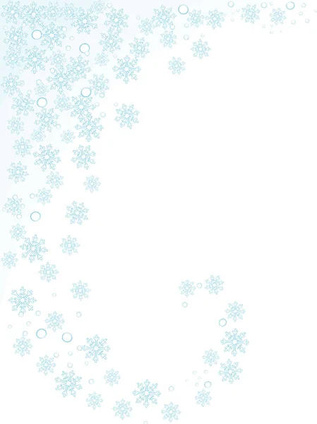 Snow Modern Vector Illustration — Stock Vector