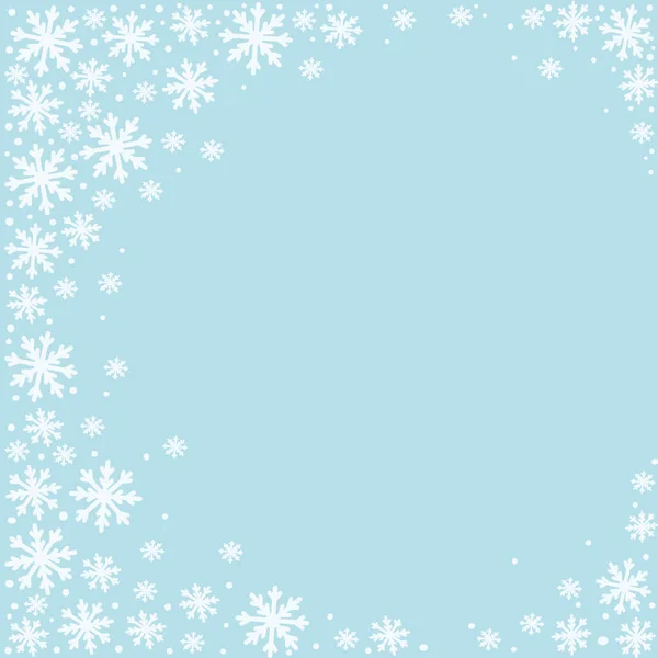 Winter Hintergrund Vektor Illustration — Stockvektor