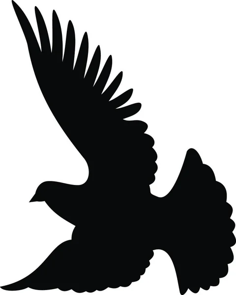 Illustrazione Dell Uccello Piccione Concetto Della Giornata Mondiale Della Pace — Vettoriale Stock
