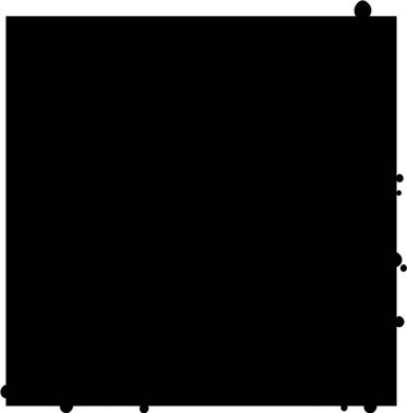 soluk mavi balon vektör çizimi  