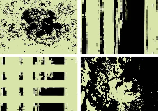 Grunge Textures Illustration Vectorielle — Image vectorielle