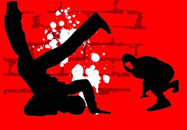 Sanat arka planında break dans