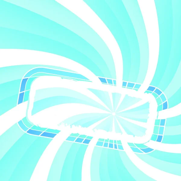 Illustration Vectorielle Cadre Léger Spirale — Image vectorielle
