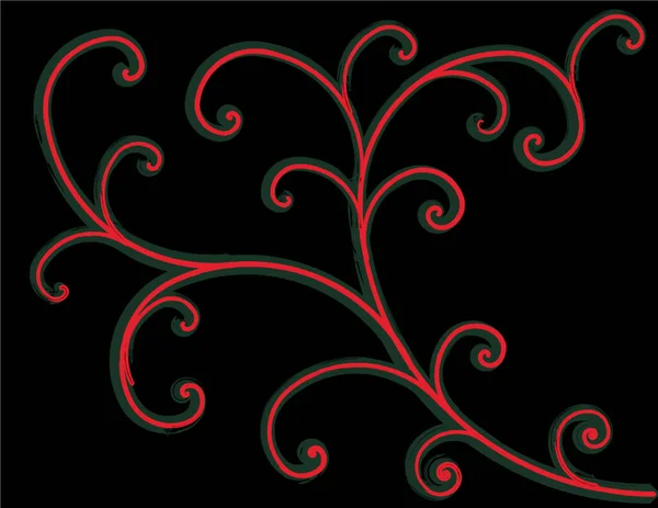 Illustration Vectorielle Motif Rouge — Image vectorielle