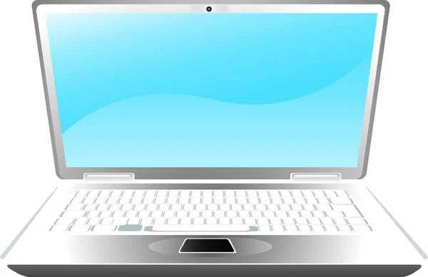 Illustration Laptop Objektvektor — Stockvektor