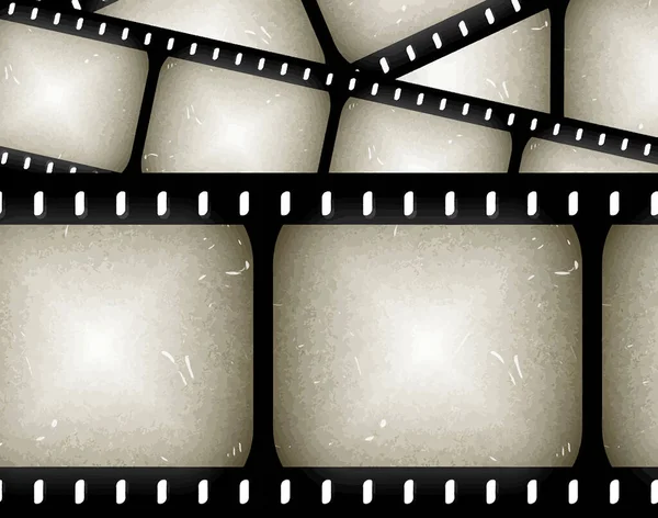 Abstrakter Filmstreifen Grafischer Vektor Hintergrund — Stockvektor