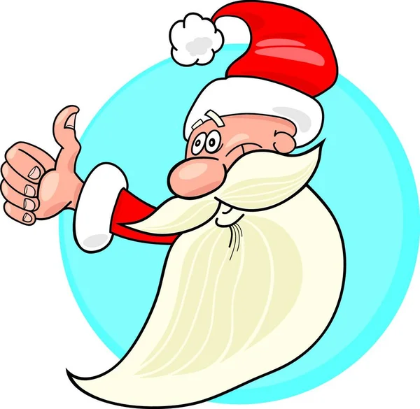 ซานตาคลอส ภาพวาดเวกเตอร — ภาพเวกเตอร์สต็อก
