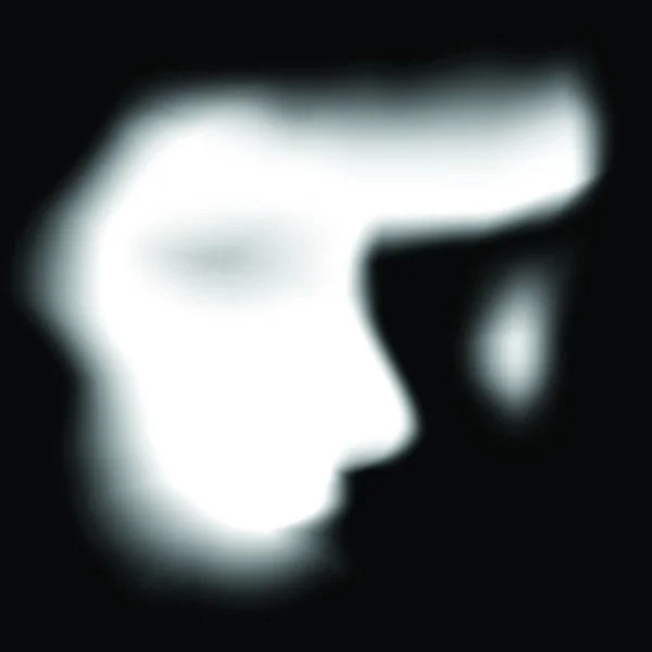 Φάντασμα Πρόσωπο Γραφική Διανυσματική Απεικόνιση — Διανυσματικό Αρχείο