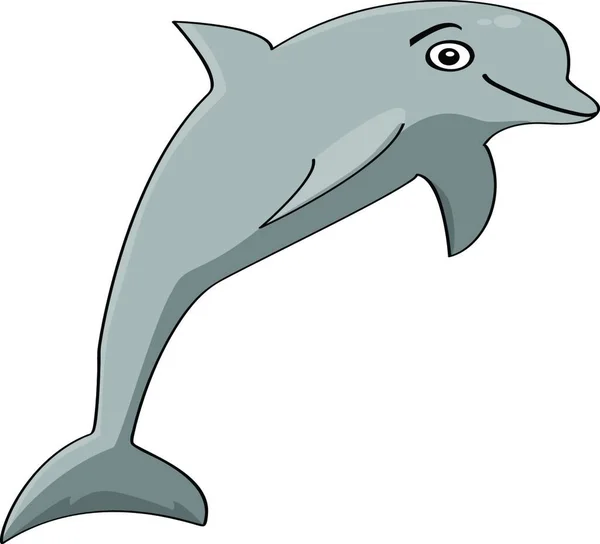 Dolphin Illustration Vectorielle Graphique — Image vectorielle
