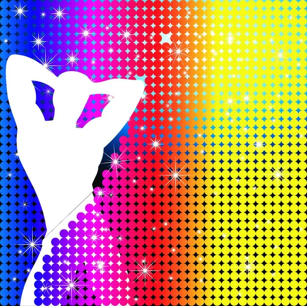 Boy Party Rainbow Dots Illustration Vectorielle Graphique — Image vectorielle
