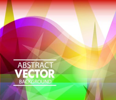 Renkli soyut arkaplan, grafik vektör çizimi