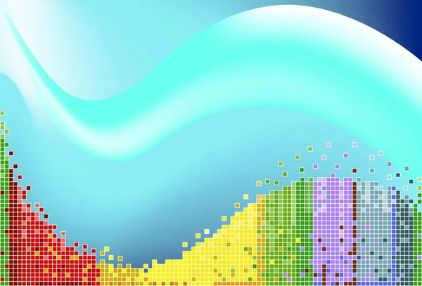 Rainbow Pattern Vector Illustration — Stock Vector