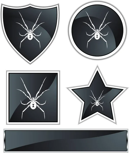 Spider Ilustración Vectorial Gráfica — Archivo Imágenes Vectoriales