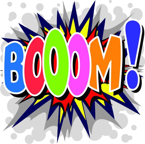 Comic Book, графическая векторная иллюстрация