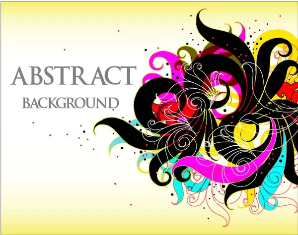Abstract Background Simple Vector Illustration — Stock Vector