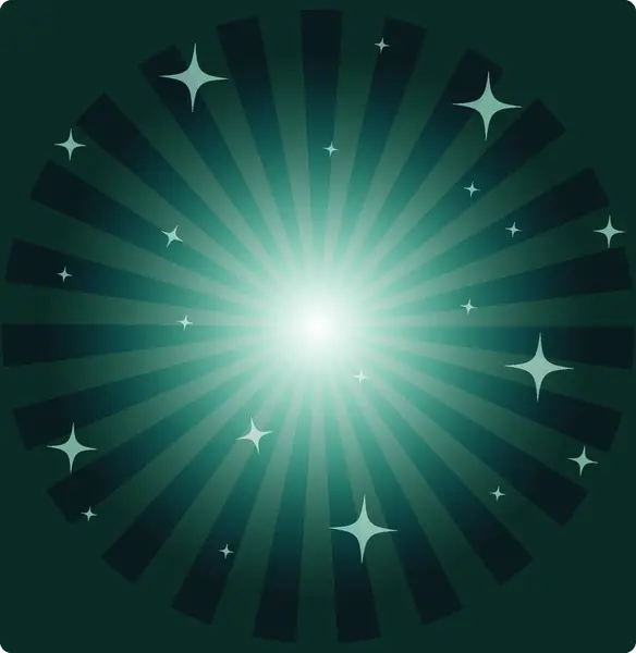 Stjärnor Natt Grafisk Vektor Illustration — Stock vektor