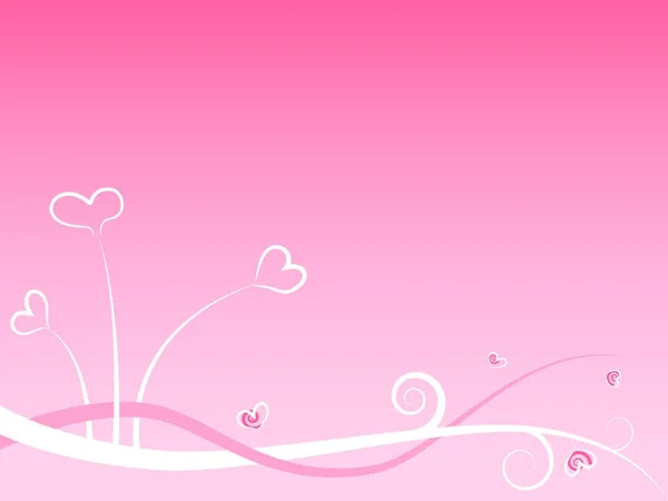ピンクの背景 グラフィックベクトルイラスト — ストックベクタ