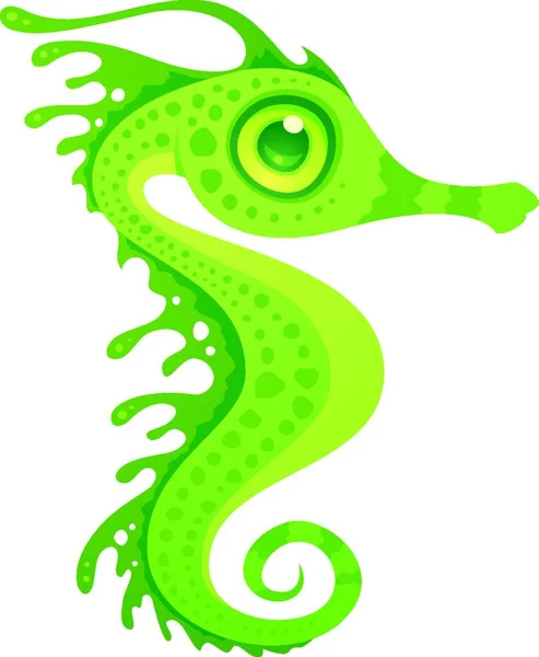 นำวง Sea Dragon Seahorse ภาพประกอบของเวกเตอร กราฟฟ — ภาพเวกเตอร์สต็อก