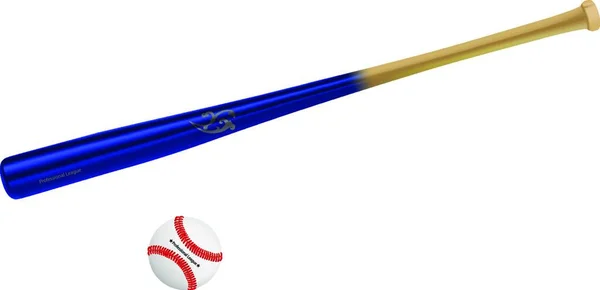 Бейсбольное Оборудование Графическая Векторная Иллюстрация — стоковый вектор