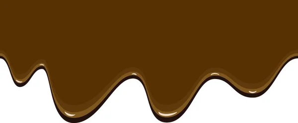 Gurmánská Čokoládová Vektorová Ilustrace — Stockový vektor