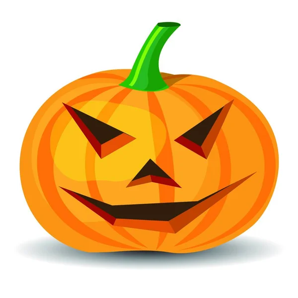 Halloween Calabaza Vector Ilustración — Vector de stock