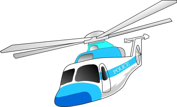 Helikopter Grafik Vektör Illüstrasyonu — Stok Vektör