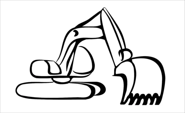 Ikona Symbolu Bagru Vektorová Ilustrace — Stockový vektor