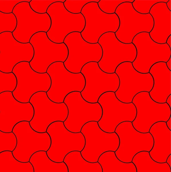 石の赤いパターンベクトル図 — ストックベクタ