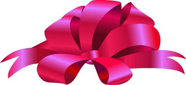 Yay ve Kurdele, vektör illüstrasyonu