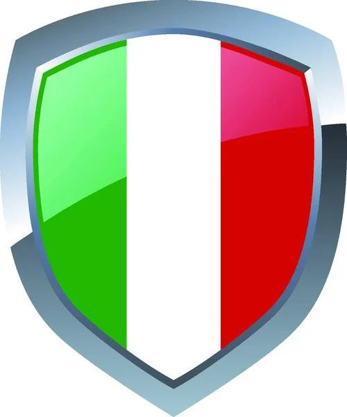 Italien Emblem Vektorillustration — Stockvektor