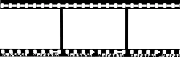 Blank Film Strip Graphic Vector Illustration — Stock Vector