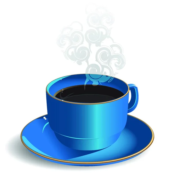Tasse Kaffee Symbol Vektor Illustration — Stockvektor
