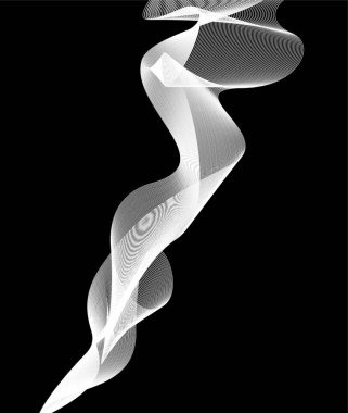 duman, grafik vektör illüstrasyonu