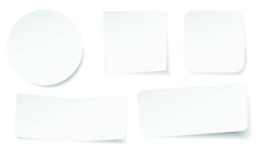 Soyulmuş Çıkartmalar, vektör illüstrasyonu