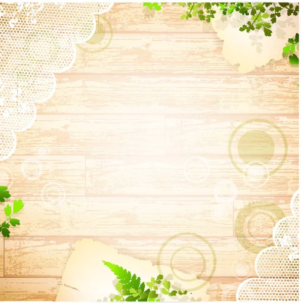 Rustic Wooden Texture Background Graphic Vector Illustration — Stock Vector