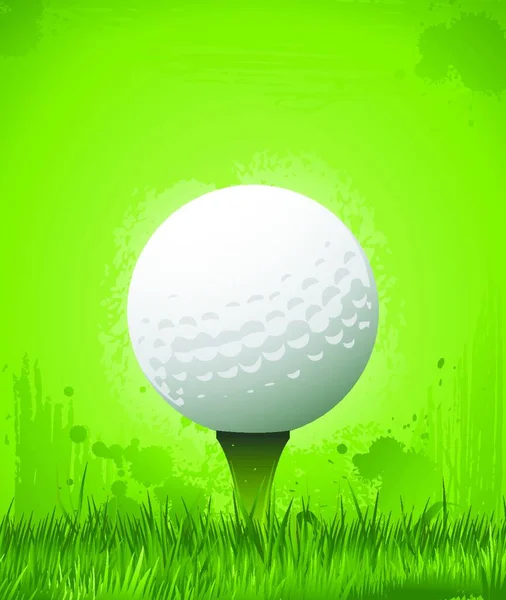 Golf Background Graphic Vector Illustration — Stock Vector