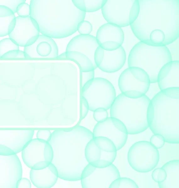 Abstract Soap Ball Bubble — Stock Vector