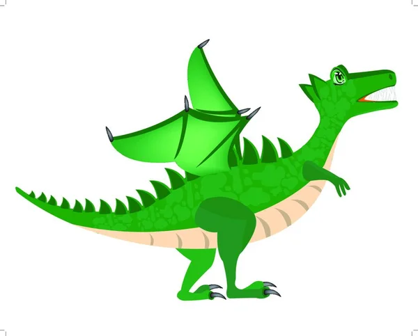 Art Illustration Dragon Mystical Animal — Stock Vector