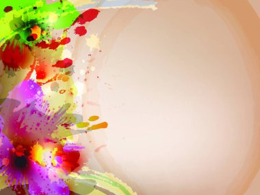 suluboya, grafik vektör illüstrasyonu 