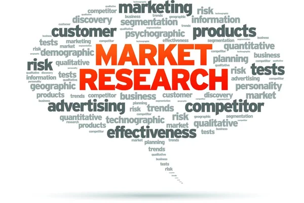Market Research Modern Vector Illustration — Stock Vector